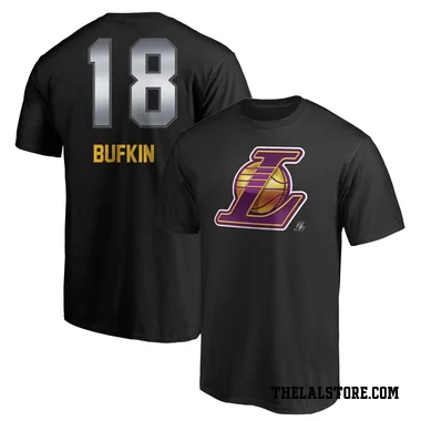 Black Youth Kobe Bufkin Los Angeles Lakers Midnight Mascot T-Shirt